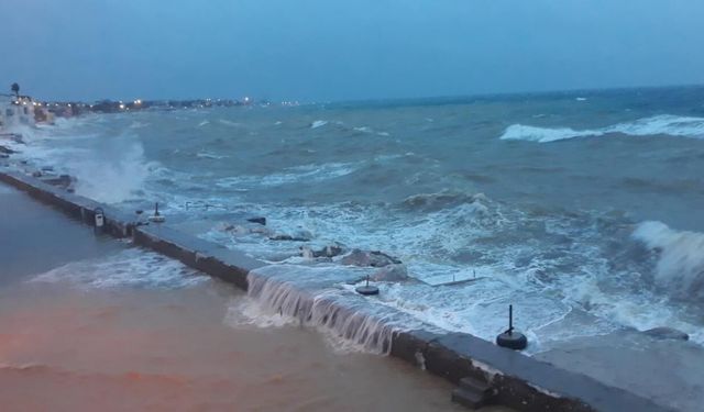 Doğu Akdeniz için fırtına uyarısı