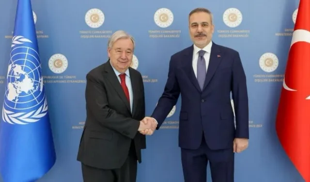 Fidan, Guterres ile telefonda görüştü: Güncel ve bölgesel gelişmeler ele alındı