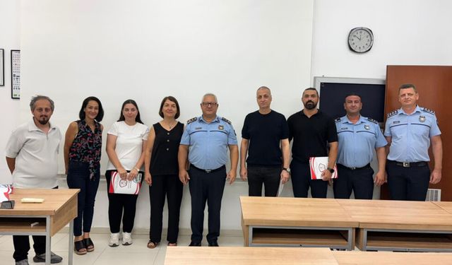 Trafik Eğitim Parkı eğitmenleri Polis Okulu’nda 3 günlük kursa katıldı