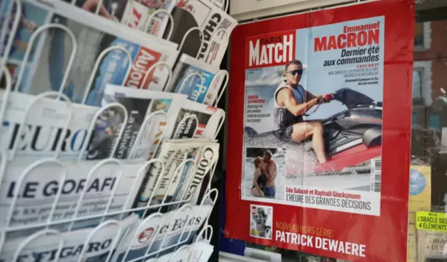 Macron'un tatil fotoğrafına tepkiler yükseldi