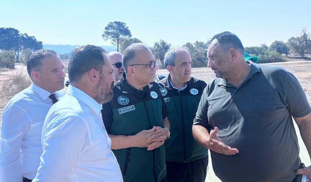 Çavuş Tepebaşı’nda Saha Çalışmalarını İnceledi