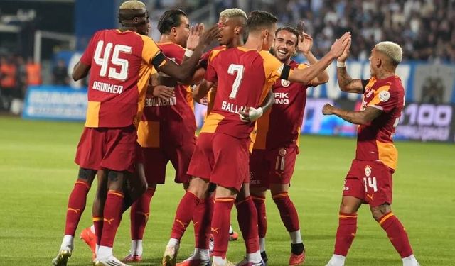 Galatasaray, Erzurum'da şov yaptı