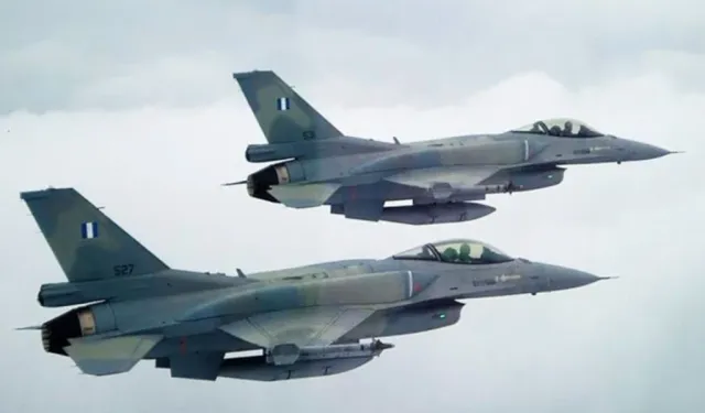 Larnaka bölgesi üzerinde uçan Yunan F-16’lar endişeye neden oldu