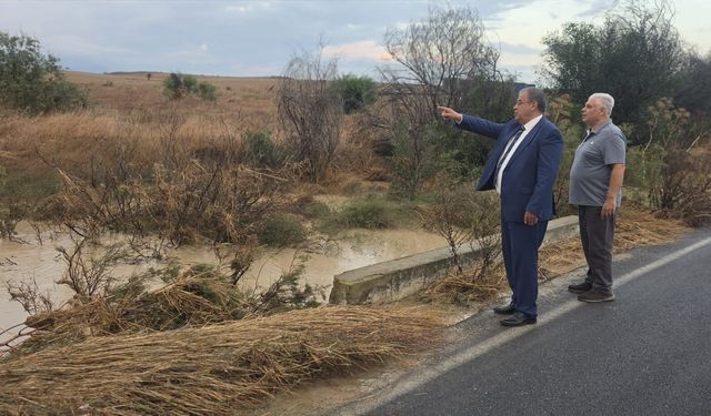 Sucuoğlu, Yılmazköy-Kılıçaslan güzergâhında incelemelerde bulundu