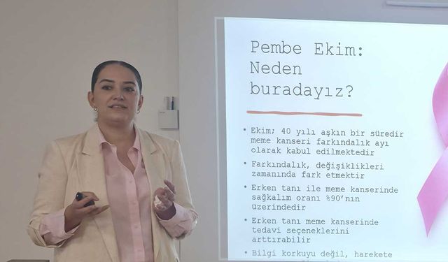DAÜ'de "Meme Kanseri Farkındalık Semineri” düzenlendi