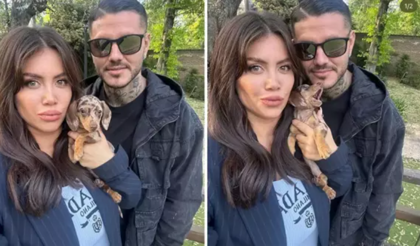 Ayrılığın eşiğinden dönen Wanda Nara ve Icardi'den aile pozu