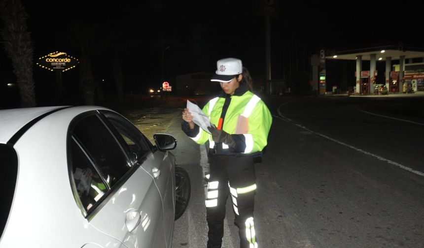 Lefkoşa ve İskele Polis Müdürlükleri’nin sorumluluk alanlarında asayiş ve trafik denetimlerİ