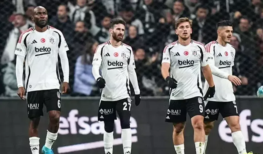 Beşiktaş yine kazanamadı: Son 8 maçta 1 galibiyet