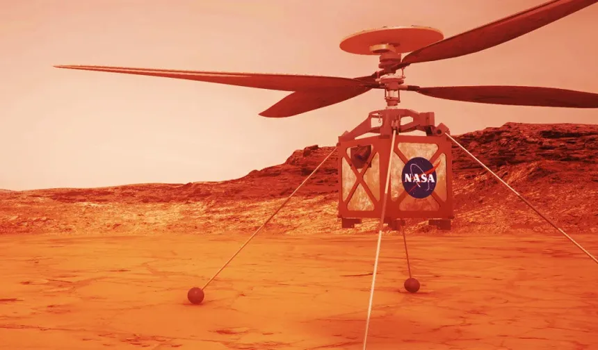 NASA, Mars için yeni helikopter tasarımını tanıttı