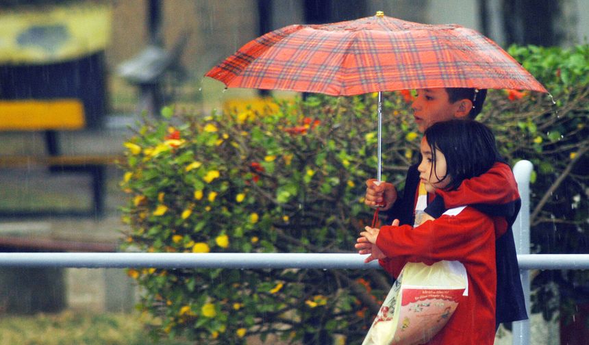 Alevkayası'na 49 kilogram yağış düştü