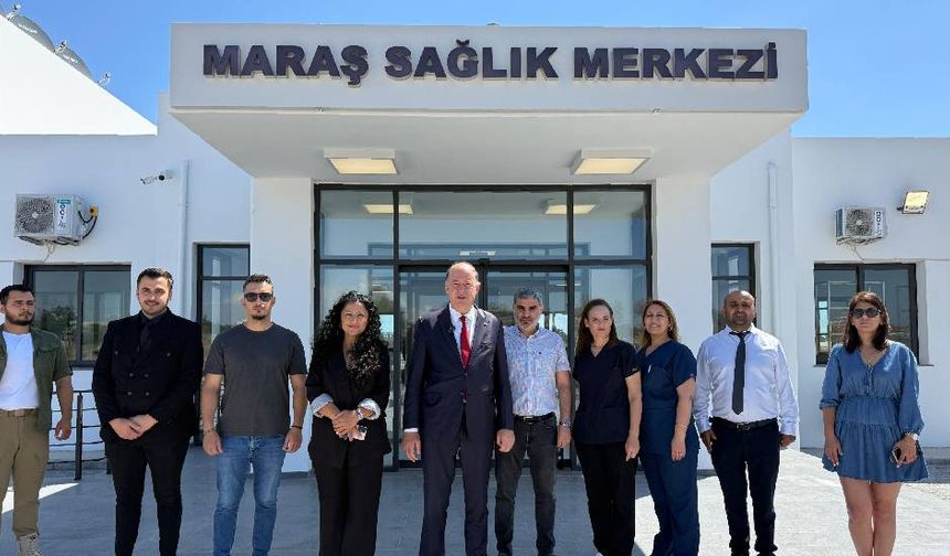 Dinçyürek: Maraş Sağlık Merkezi hizmete hazır hale geliyor