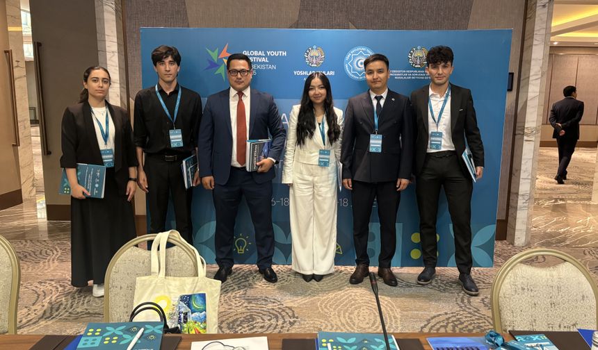 KKTC Özbekistan’daki Gençlik Forumu’nda temsil edildi