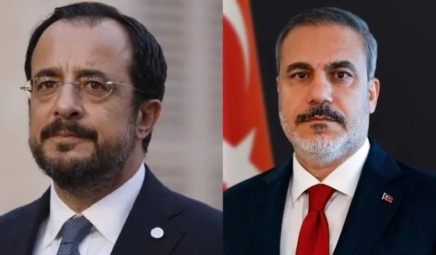 Fidan ile Hristodulidis baş başa görüştü