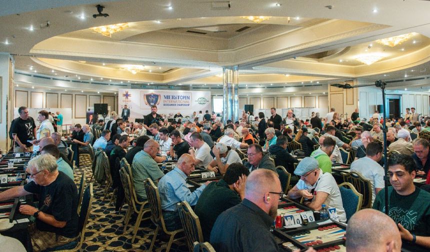 Uluslararası tavla heyecanı Merit Park Hotel’de başlıyor