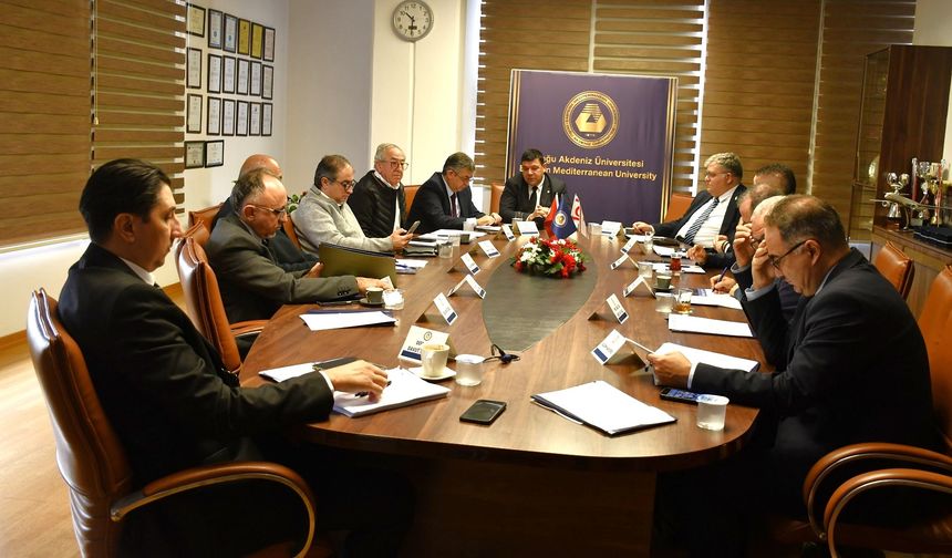 Gazimağusa Teknoloji Gelişim Bölgesi Yönetici Şirketi Genel Kurul Toplantısı DAÜ’de yapıldı
