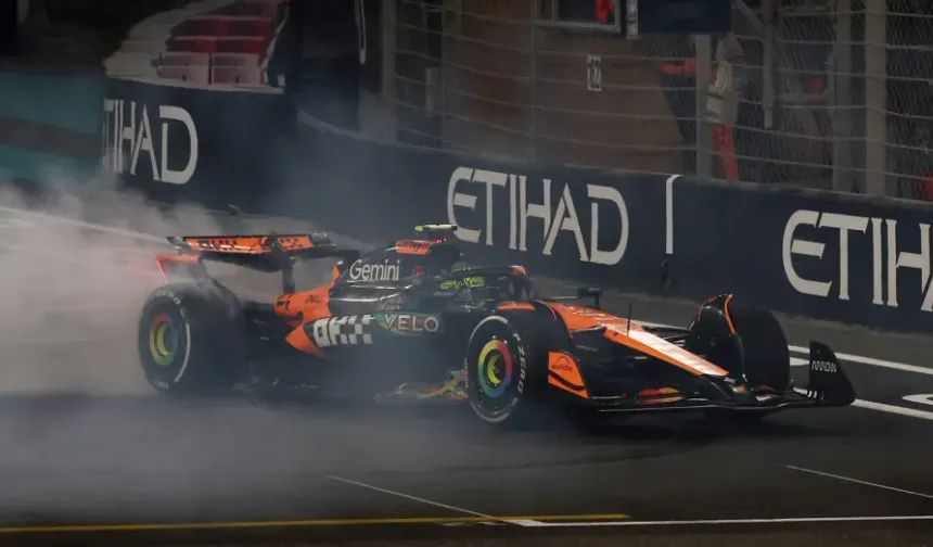 Formula 1'de şampiyon Lando Norris