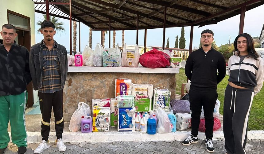 DAÜ Öğrencilerinden Lapta Huzurevi’ne sosyal sorumluluk projesi