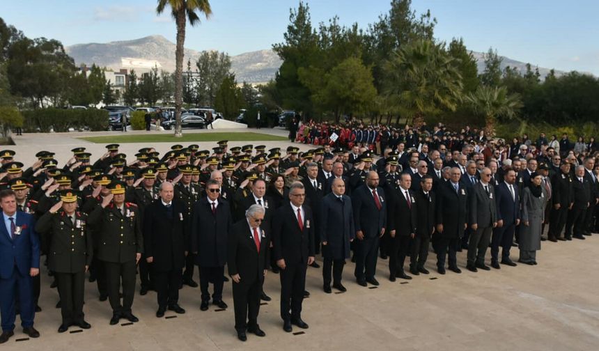 Dr. Fazıl Küçük ölümünün 42'nci yıldönümünde törenle anıldı