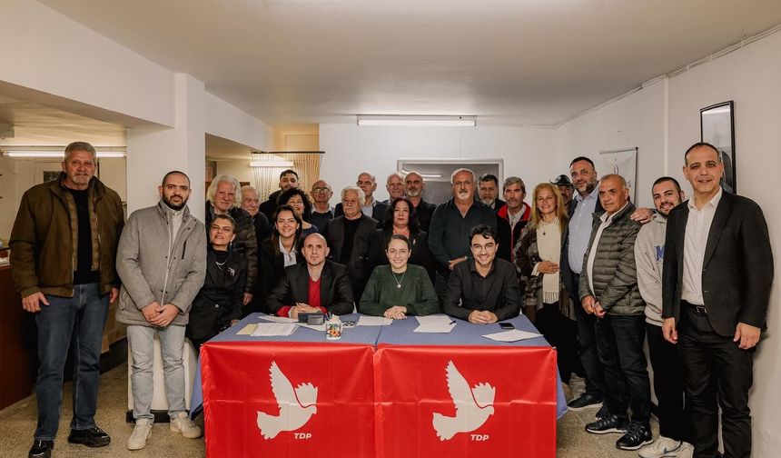 TDP Güzelyurt İlçe başkanı yeniden Metin Ertop