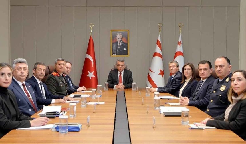 Güvenlik Kurulu toplantısı sona erdi... "Çalışmalarımız tam bir koordinasyon içerisinde devam edecektir"