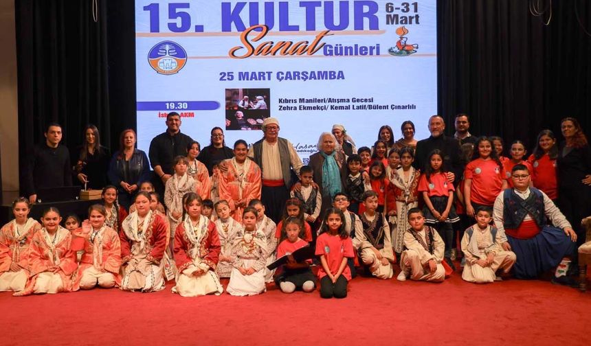 İskele'de "Kıbrıs manileri/atışma gecesi"