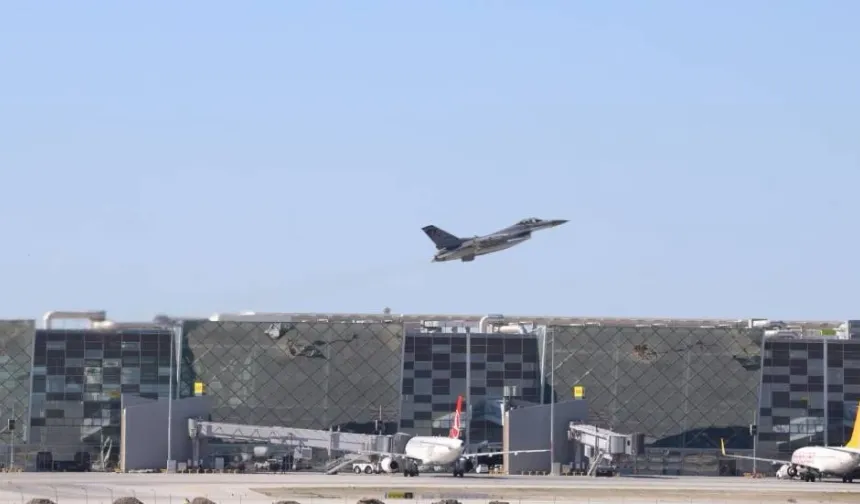 6 Türk F-16'sı KKTC'ye konuşlandırıldı