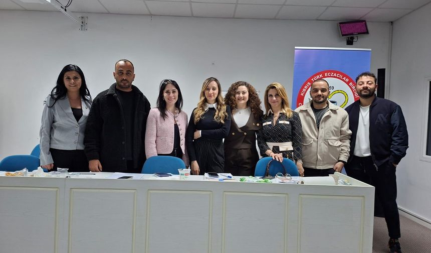 Eczacılar Birliği Genel Kurulu yapıldı: Başkan Umut Öksüz