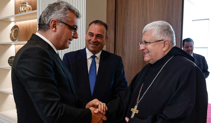 Erhürman, Maronit Toplumu Temsilcileriyle Görüştü