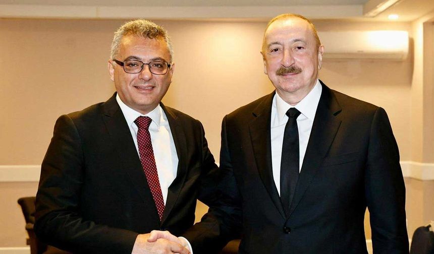 Erhürman, Aliyev ile Antalya’da görüştü