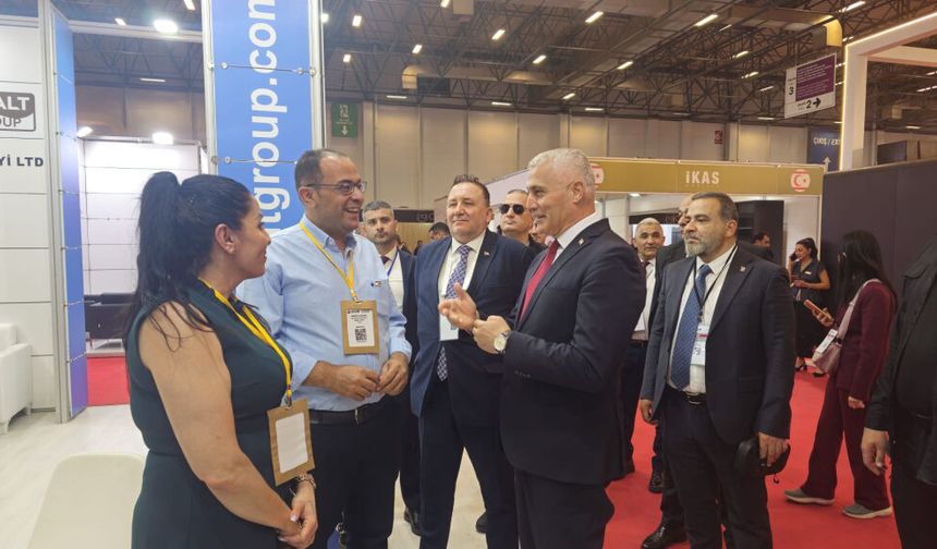 Bakan Amcaoğlu, 48’inci Yapı, İnşaat Malzemeleri ve Teknoloji Fuarı’na katıldı