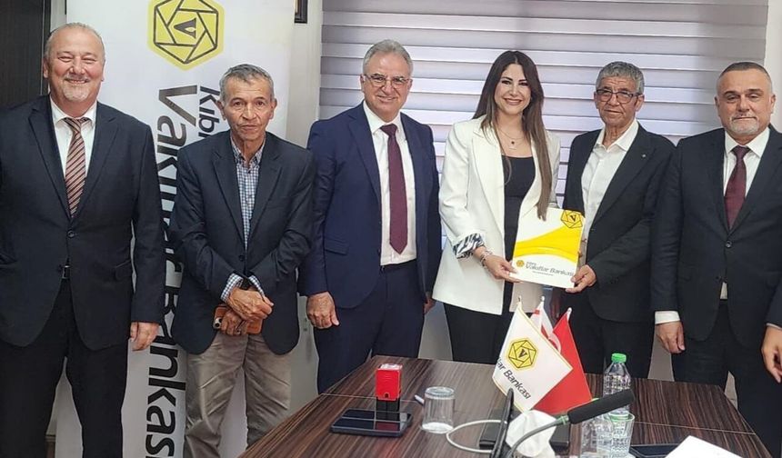 Kıbrıs Vakıflar Bankası ve KTEZO iş birliği ile “faiz destekli küçük esnaf kredisi” hayata geçiriliyor