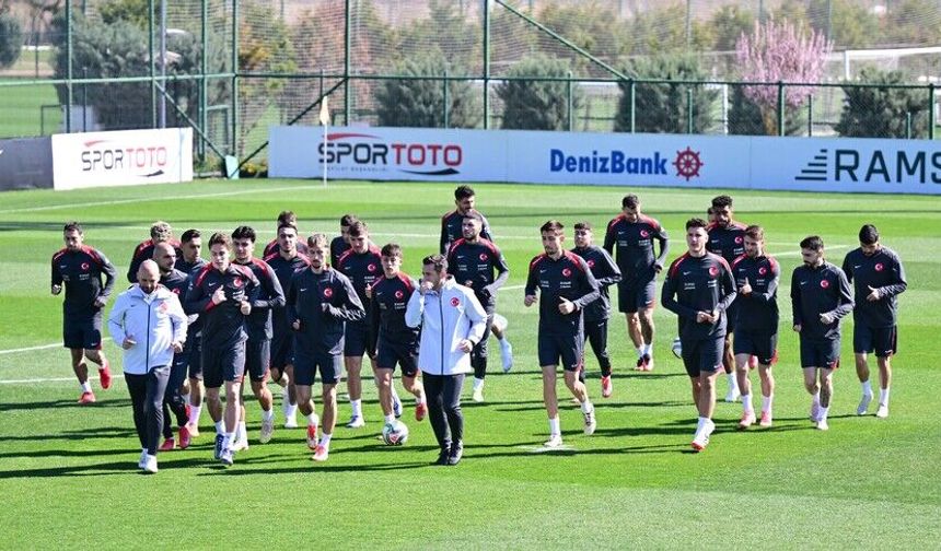 Türkiye A Milli Futbol Takımı, dayanıklılık testinden geçti