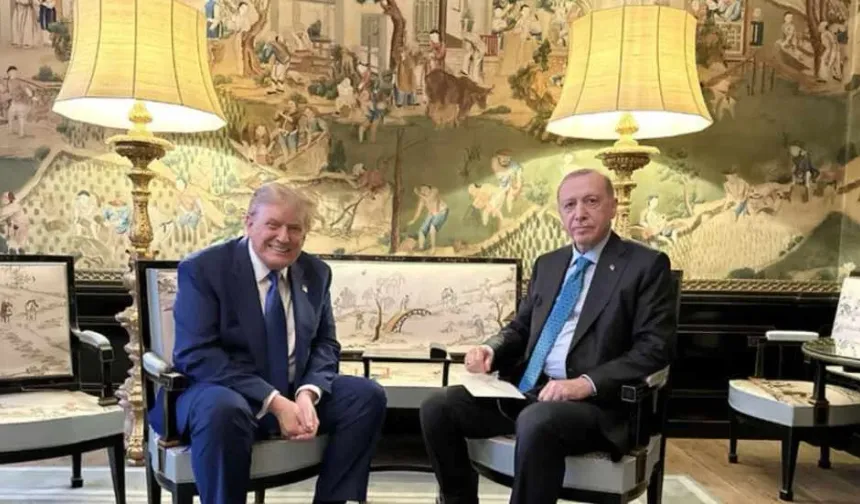 Erdoğan, ABD Başkanı Trump ile görüştü