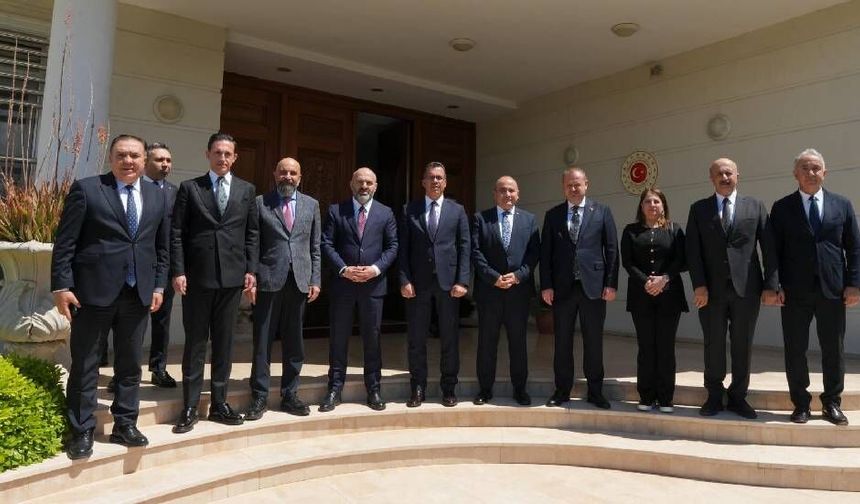 RTÜK Başkanı Daniş ve beraberindeki heyet Başçeri ile görüştü