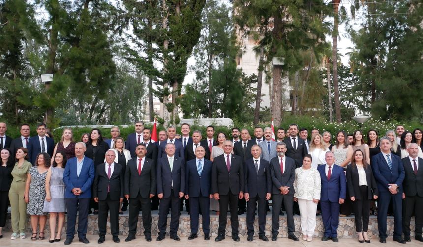 KKTC’de görevini tamamlayan öğretmenlere veda resepsiyonu