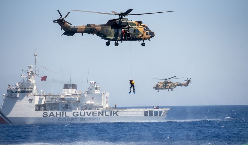 Simerini, Şehit Teğmen Caner Gönyeli tatbikatını manşet yaptı