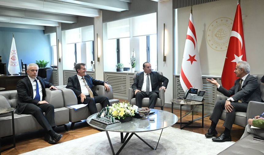 Arıklı ve Ataoğlu, Uraloğlu ile ulaştırma projelerini görüştü