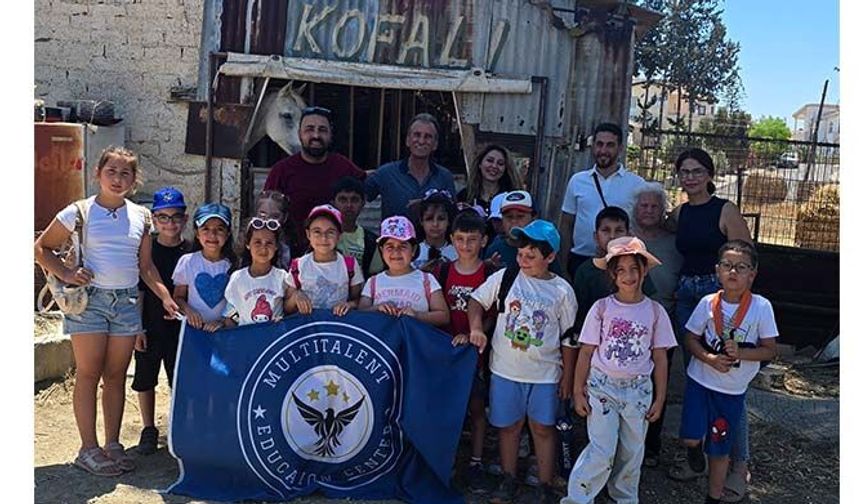 Çocuklar doğayı ve bilimi yerinde öğrendi