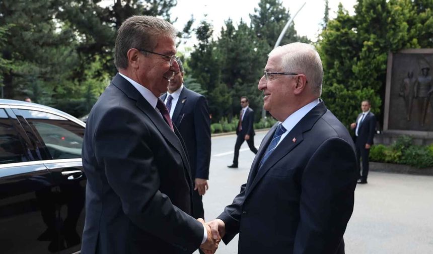 Yaşar Güler ile Ünal Üstel Ankara’da Bir Araya Geldi