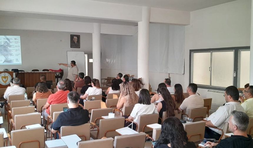 Ulaştırma Bakanlığı ve bağlı dairelerin personeli eğitime katıldı