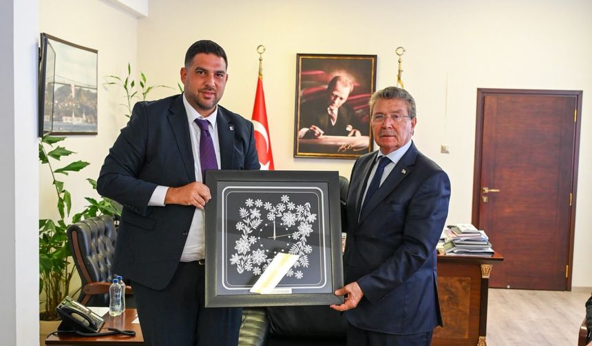 İnşaat Mühendisleri Odası'ndan Başbakan Üstel'e ziyaret