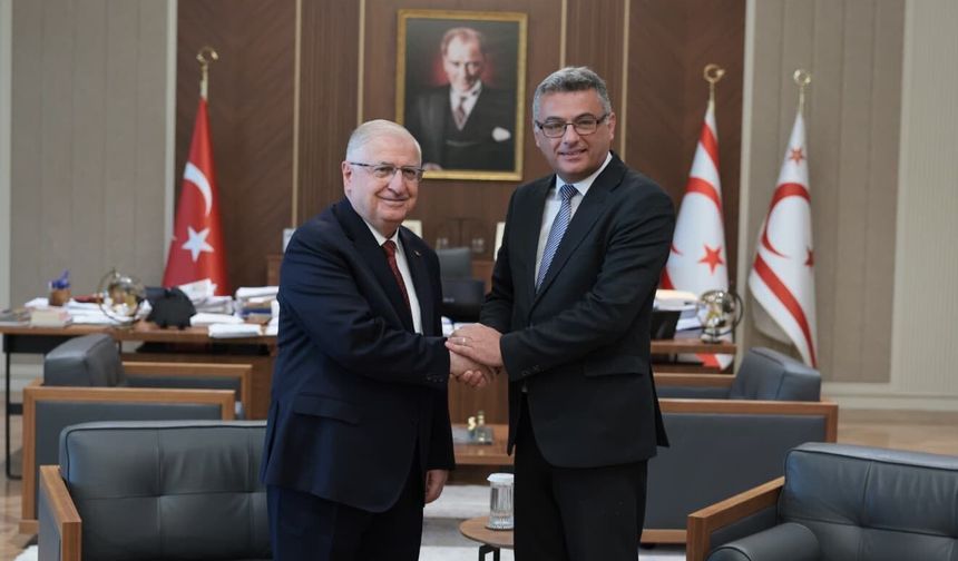 Cumhurbaşkanı Erhürman, Güler'i kabul etti