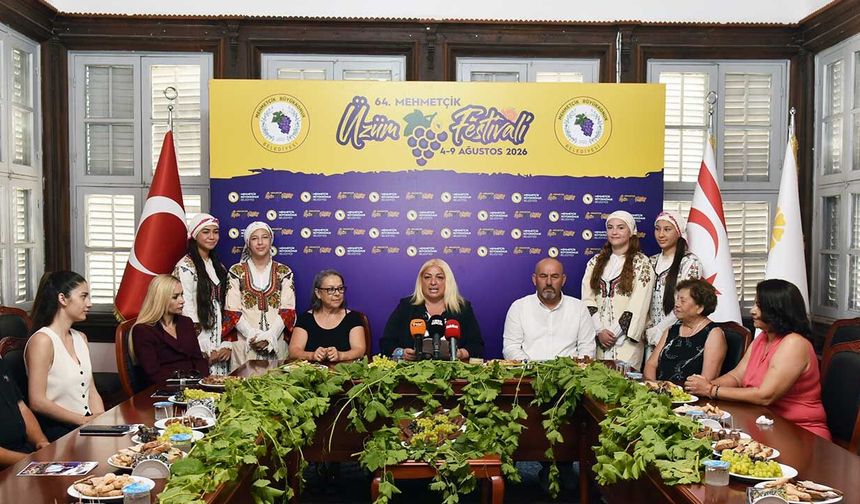 Mehmetçik Üzüm Festivali, 4 Ağustos’ta başlıyor