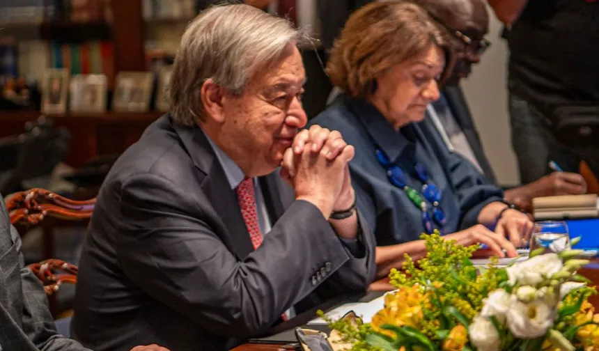 Guterres: Çözüm süreci Kıbrıslılara bağlı; garantörlerin de üstlenmesi gereken bir rol var