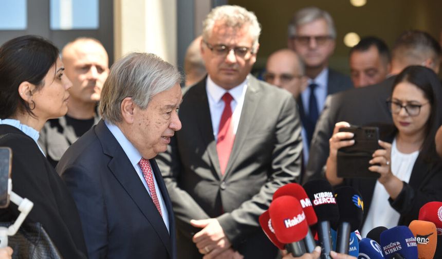 Görüşme tamamlandı: Guterres’ten çözüm ve dayanışma vurgusu