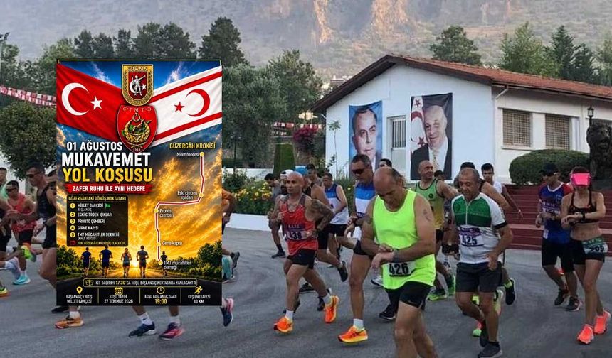 "01 Ağustos Mukavemet Yol Koşusu" yarın