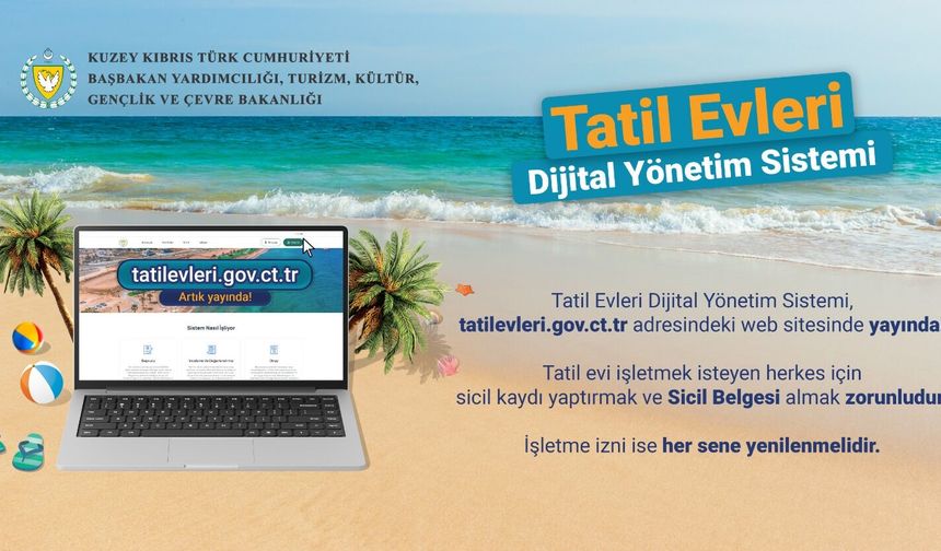 “KKTC'de tatil evleri için dijital dönem başladı”