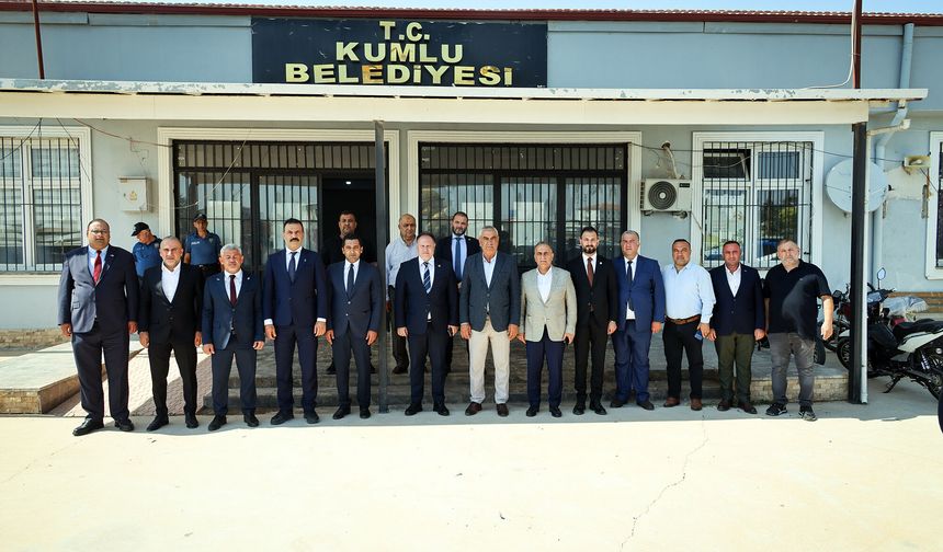 Öztürkler, Hatay’da temaslarda bulundu