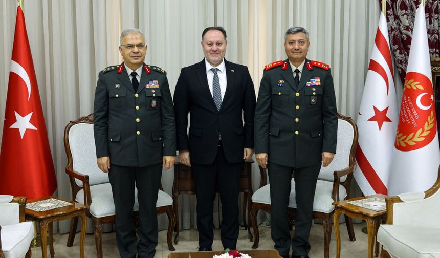 Öztürkler Korgeneral İnaltekin ile Tümgeneral Bilir’e görevinde başarılar diledi