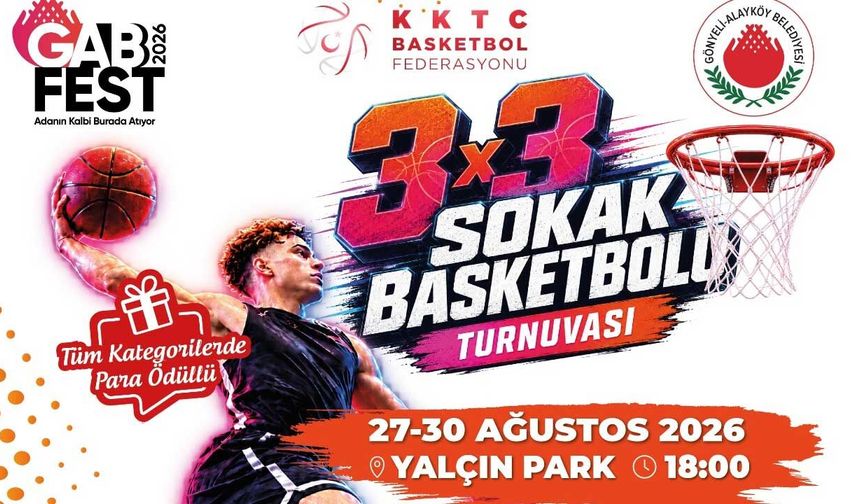 GABFEST 2026’da 3x3 sokak basketbolu kayıtları başladı